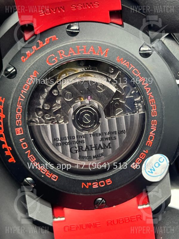 Товар Graham Chronofighter Superlight Red 2CCBK.B11A.K95K Фото 17 - Graham Chronofighter Superlight Red 2CCBK.B11A.K95K