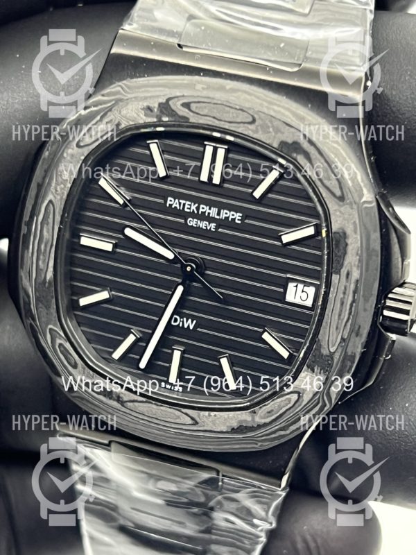 Фото 3 - Patek Philippe Nautilus 40mm DiW Carbon 5711 BLACK