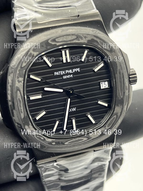 Фото 4 - Patek Philippe Nautilus 40mm DiW Carbon 5711 BLACK