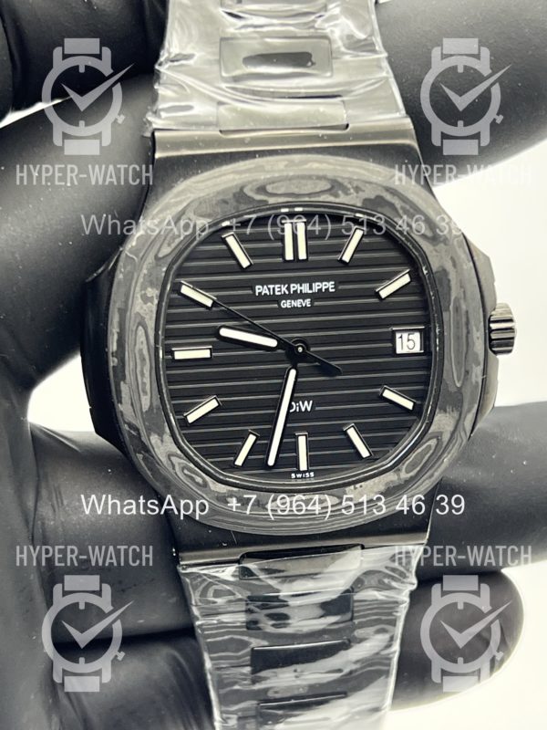 Фото 8 - Patek Philippe Nautilus 40mm DiW Carbon 5711 BLACK