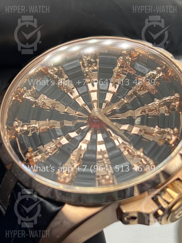 Фото 9 - Roger Dubuis Excalibur 45mm Knights Of The Round Table Gold