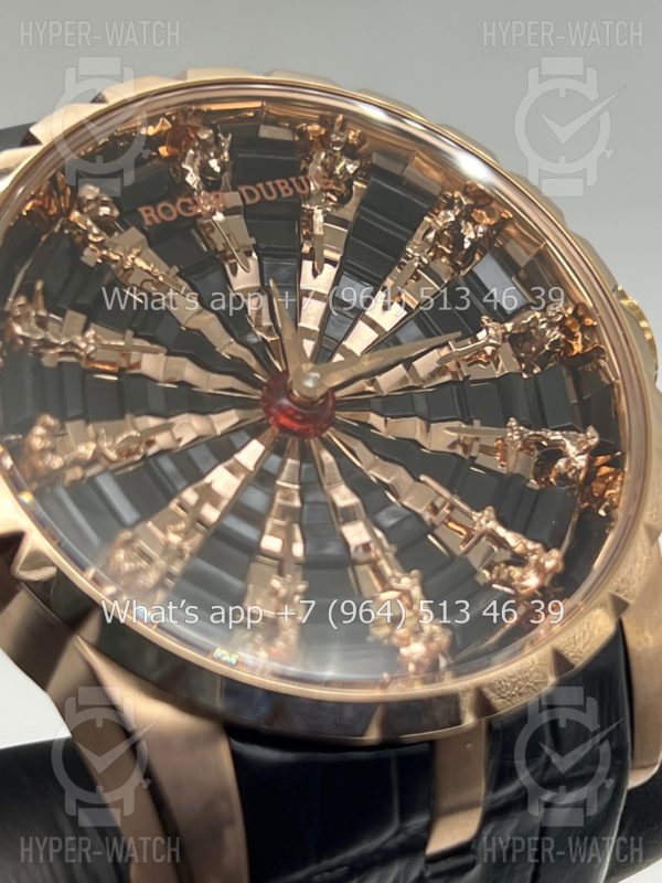 Фото 10 - Roger Dubuis Excalibur 45mm Knights Of The Round Table Gold