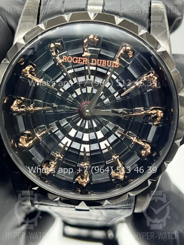 Фото 4 - Roger Dubuis Excalibur 45mm Knights Of The Round Table Black