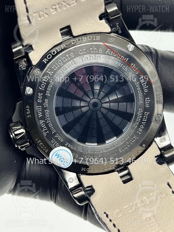 Фото 15 - Roger Dubuis Excalibur 45mm Knights Of The Round Table Black