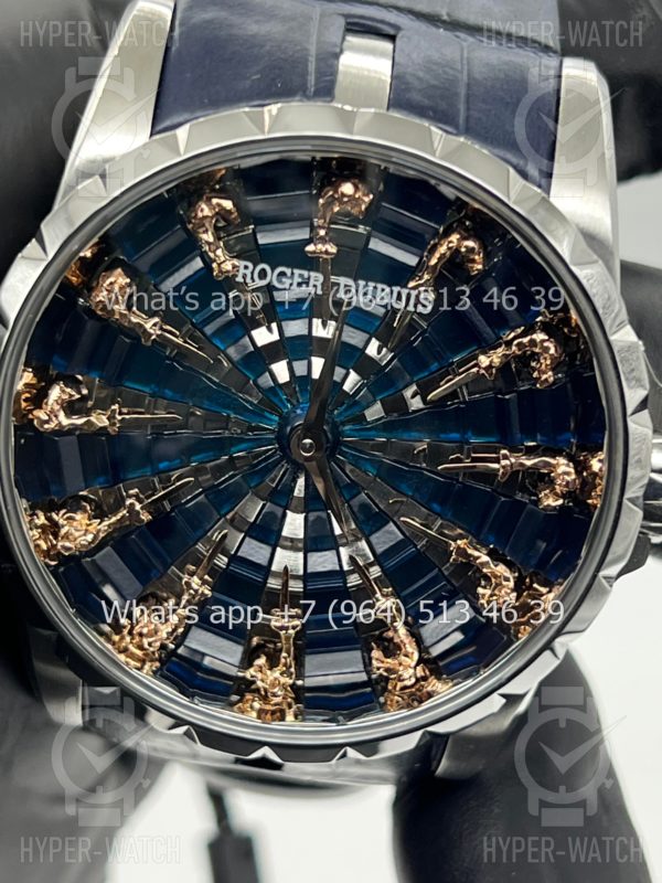 Фото 3 - Roger Dubuis Excalibur 45mm Knights Of The Round Table IV Blue