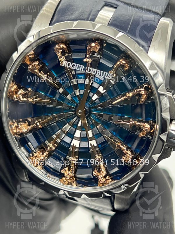 Фото 4 - Roger Dubuis Excalibur 45mm Knights Of The Round Table IV Blue