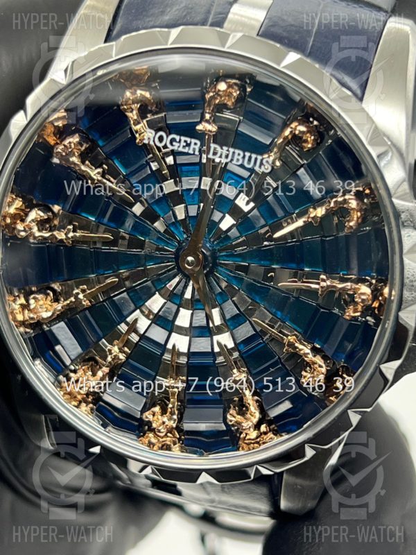 Фото 5 - Roger Dubuis Excalibur 45mm Knights Of The Round Table IV Blue