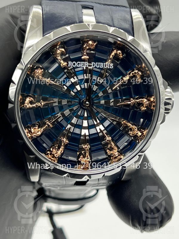 Фото 10 - Roger Dubuis Excalibur 45mm Knights Of The Round Table IV Blue
