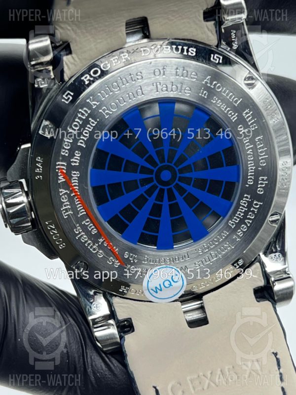 Фото 18 - Roger Dubuis Excalibur 45mm Knights Of The Round Table IV Blue