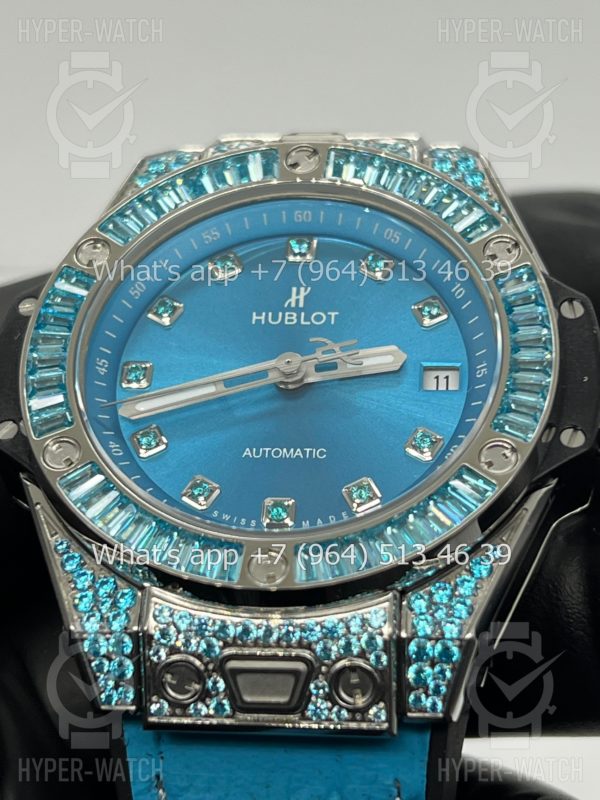 Фото 8 - Hublot Big Bang One Click 39mm 465.WX.897T.LR.0919