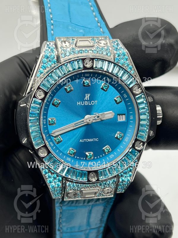 Фото 9 - Hublot Big Bang One Click 39mm 465.WX.897T.LR.0919