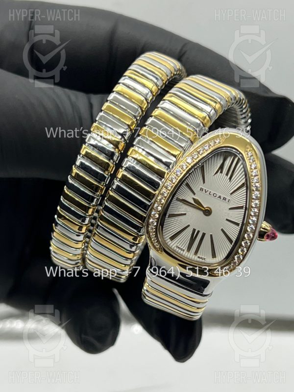 Фото 4 - Bvlgari Serpenti Tubogas 35mm Yellow