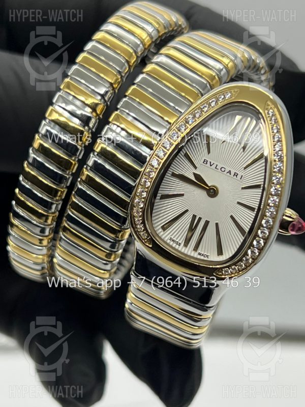 Фото 5 - Bvlgari Serpenti Tubogas 35mm Yellow