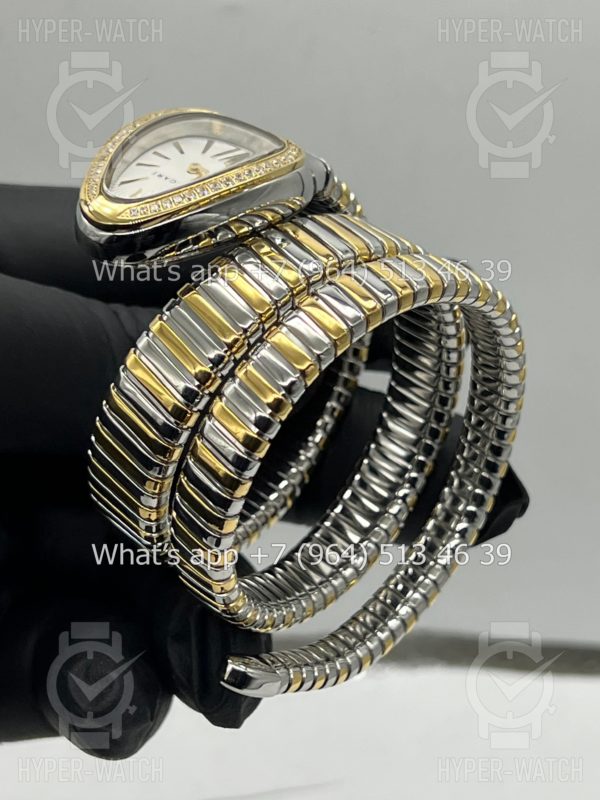 Фото 10 - Bvlgari Serpenti Tubogas 35mm Yellow