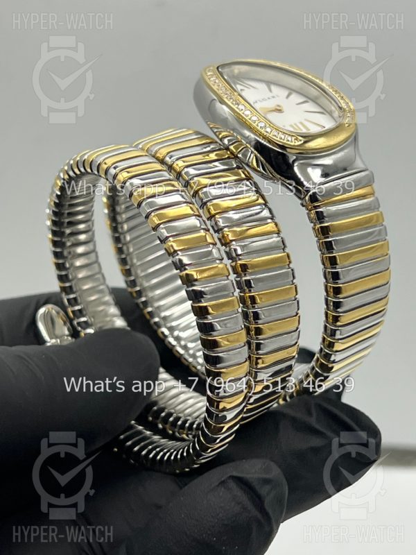 Фото 11 - Bvlgari Serpenti Tubogas 35mm Yellow