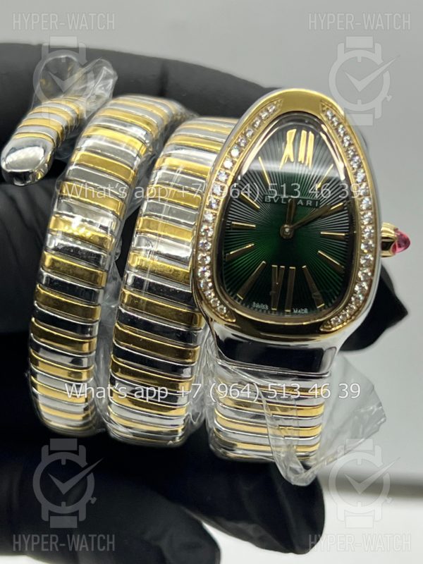 Товар Bvlgari Serpenti Tubogas 35mm Green Фото 2 - Bvlgari Serpenti Tubogas 35mm Green