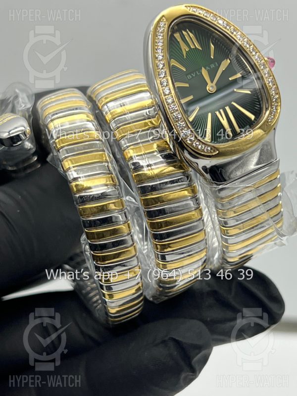 Товар Bvlgari Serpenti Tubogas 35mm Green Фото 7 - Bvlgari Serpenti Tubogas 35mm Green