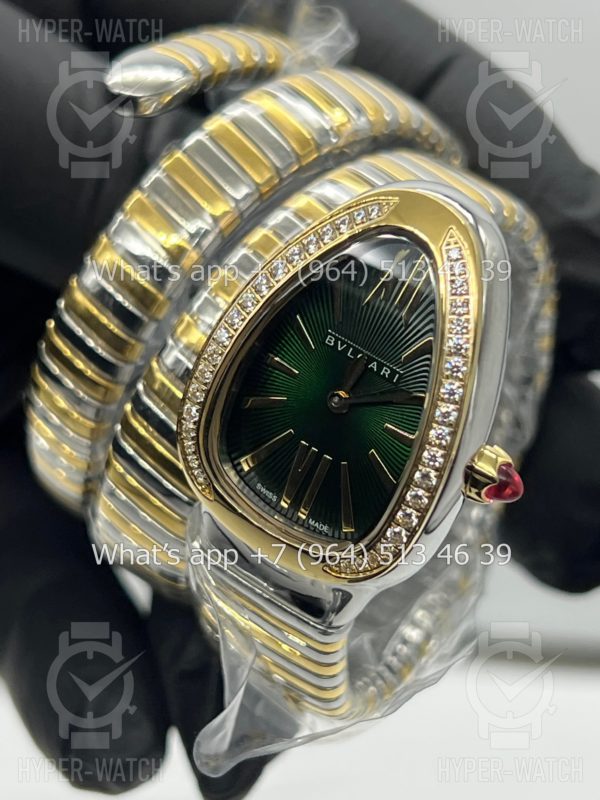 Товар Bvlgari Serpenti Tubogas 35mm Green Фото 12 - Bvlgari Serpenti Tubogas 35mm Green