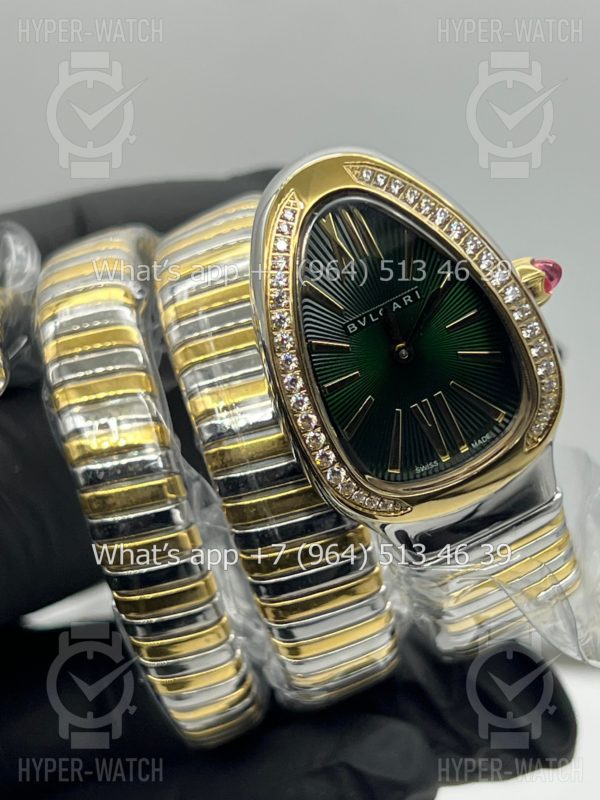 Товар Bvlgari Serpenti Tubogas 35mm Green Фото 14 - Bvlgari Serpenti Tubogas 35mm Green