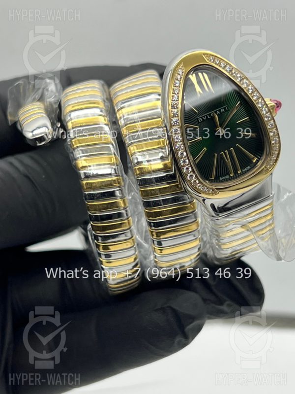 Товар Bvlgari Serpenti Tubogas 35mm Green Фото 15 - Bvlgari Serpenti Tubogas 35mm Green