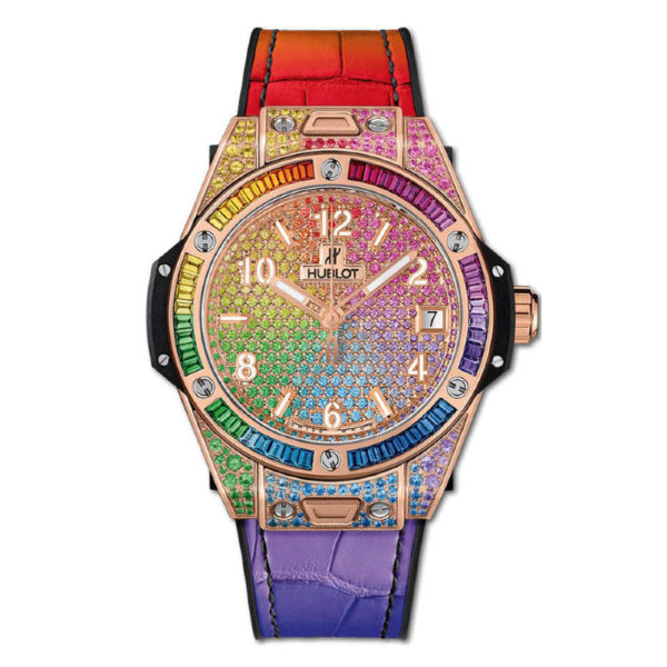 Товар Hublot Big Bang One Click Rainbow 33mm 465.OX.9910.LR.0999 Фото 1 - Hublot Big Bang One Click Rainbow 33mm 465.OX.9910.LR.0999