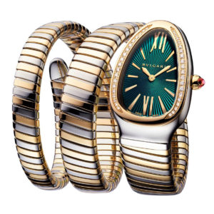 Фото 49 - Bvlgari Serpenti Tubogas 35mm Green