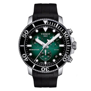 Товар Tissot Seastar 1000 Chronograph 46mm Green Art 4063 Фото 26 - Tissot Seastar 1000 Chronograph 46mm Green Art 4063
