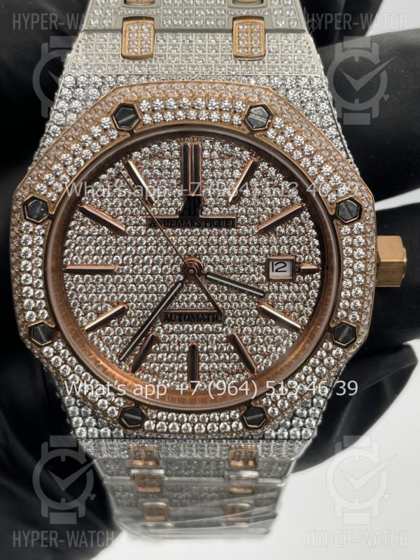 Фото 5 - Audemars Piguet Royal Oak 41mm Diamond Gold