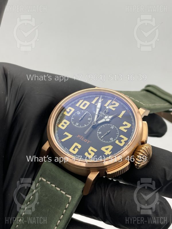 Товар Zenith Pilot Montre D'aeronef Type 20 45mm Art 4220 Фото 4 - Zenith Pilot Montre D'aeronef Type 20 45mm Art 4220
