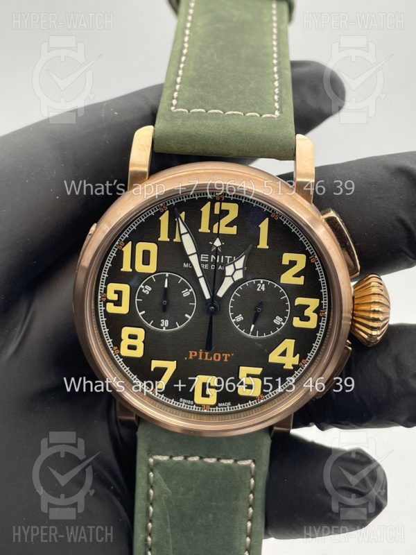 Товар Zenith Pilot Montre D'aeronef Type 20 45mm Art 4220 Фото 5 - Zenith Pilot Montre D'aeronef Type 20 45mm Art 4220