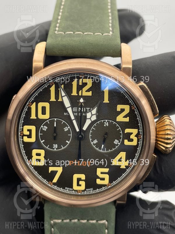 Товар Zenith Pilot Montre D'aeronef Type 20 45mm Art 4220 Фото 6 - Zenith Pilot Montre D'aeronef Type 20 45mm Art 4220