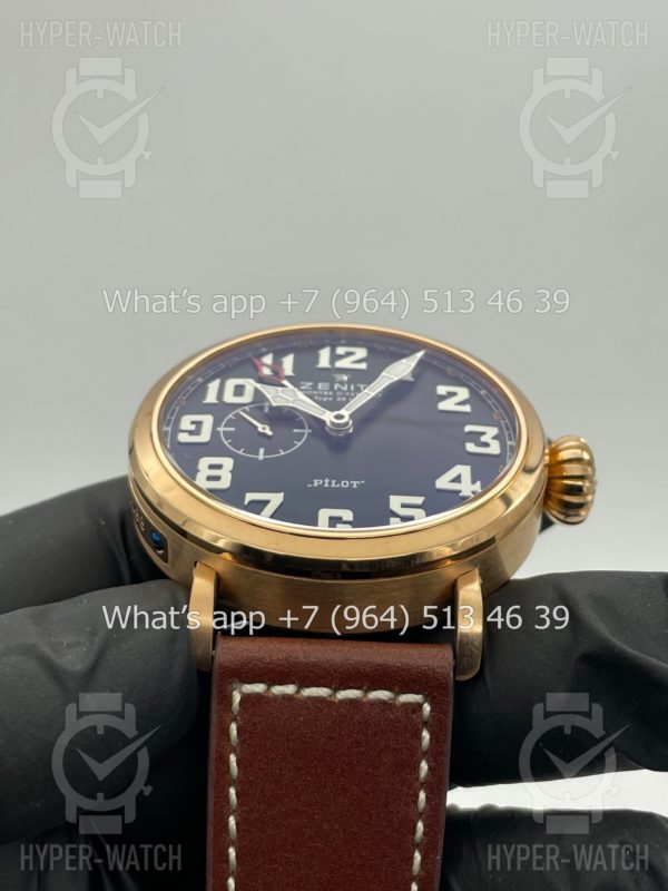 Товар Zenith Pilot Montre D'aeronef Type 20 GMT 45mm Art 4222 Фото 7 - Zenith Pilot Montre D'aeronef Type 20 GMT 45mm Art 4222