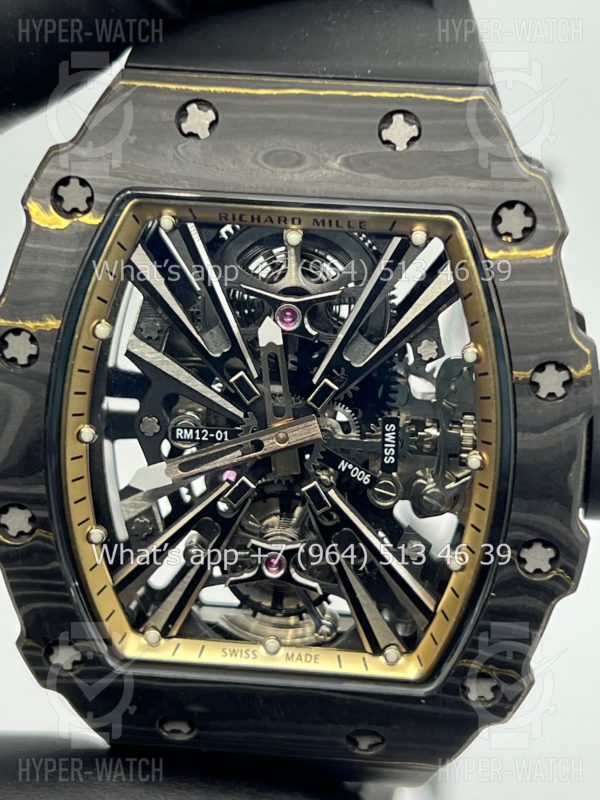 Фото 3 - Richard Mille RM 12-01 Tourbillon Black