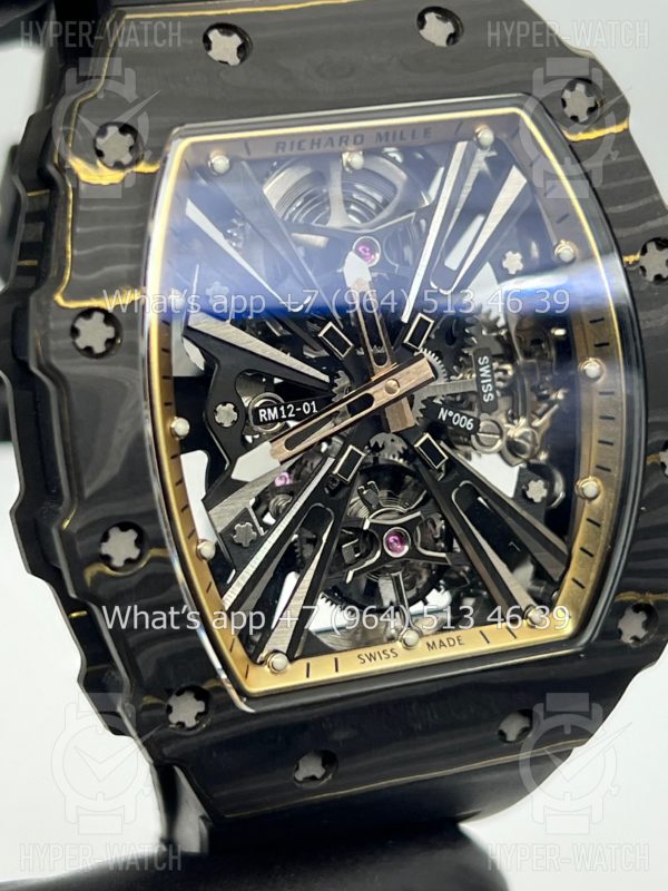Фото 6 - Richard Mille RM 12-01 Tourbillon Black
