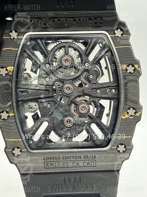 Фото 17 - Richard Mille RM 12-01 Tourbillon Black