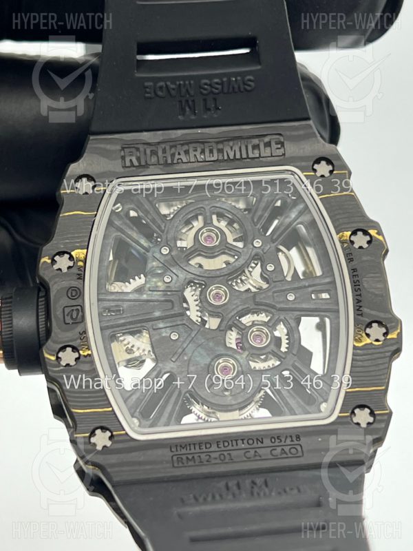 Фото 18 - Richard Mille RM 12-01 Tourbillon Black