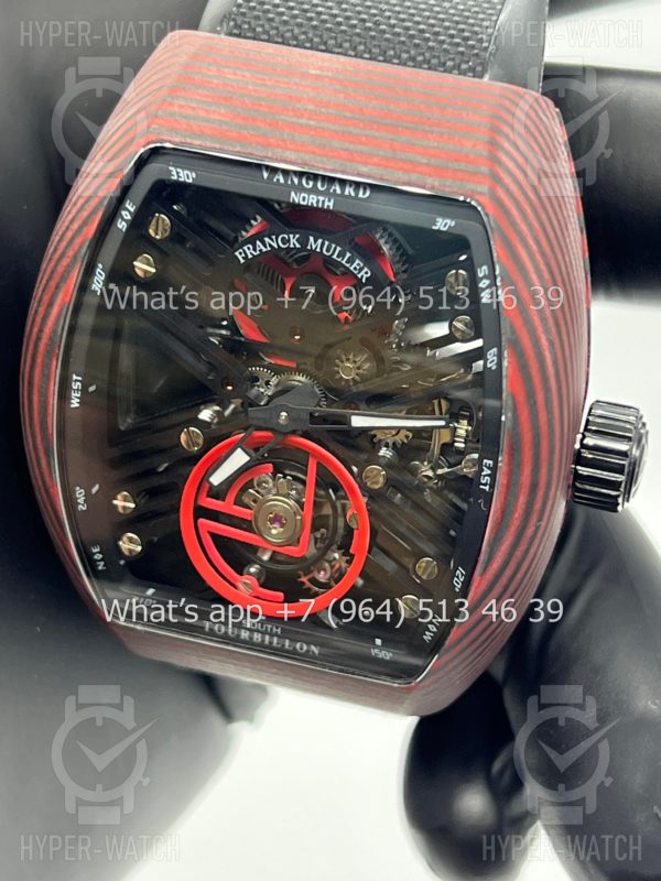 Фото 15 - Franck Muller Vanguard V 45 T SQT 5N BR NR