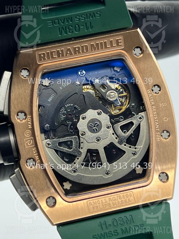 Товар Richard Mille RM 011-FM Green Фото 16 - Richard Mille RM 011-FM Green