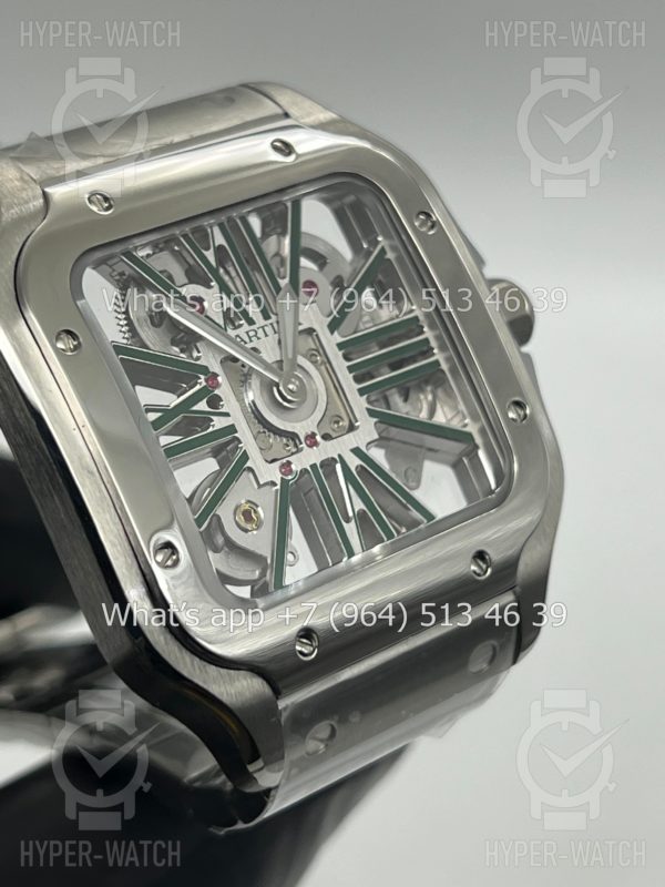 Товар Cartier Santos de Cartier Skeleton 40mm WHSA0028 Фото 6 - Cartier Santos de Cartier Skeleton 40mm WHSA0028