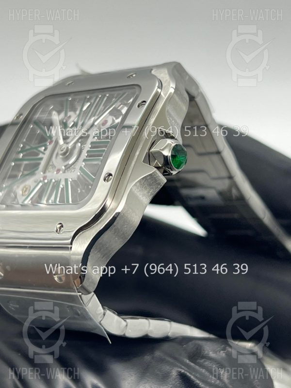Товар Cartier Santos de Cartier Skeleton 40mm WHSA0028 Фото 9 - Cartier Santos de Cartier Skeleton 40mm WHSA0028
