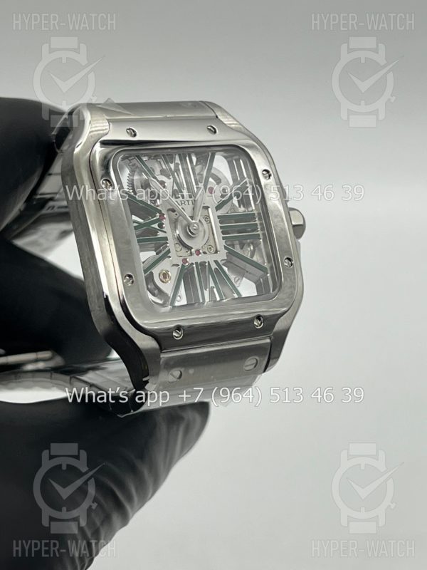 Товар Cartier Santos de Cartier Skeleton 40mm WHSA0028 Фото 10 - Cartier Santos de Cartier Skeleton 40mm WHSA0028