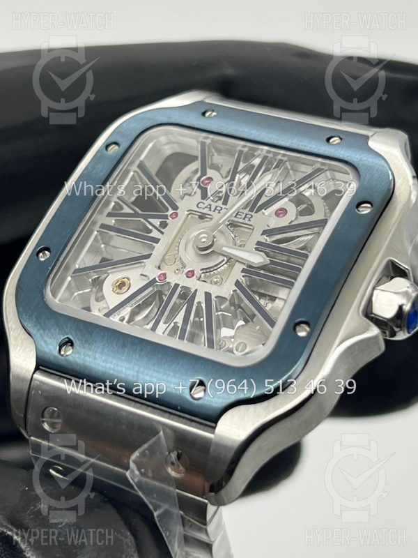 Товар Cartier Santos de Cartier Skeleton 40mm WHSA0026 Фото 5 - Cartier Santos de Cartier Skeleton 40mm WHSA0026