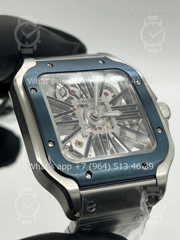 Товар Cartier Santos de Cartier Skeleton 40mm WHSA0026 Фото 7 - Cartier Santos de Cartier Skeleton 40mm WHSA0026