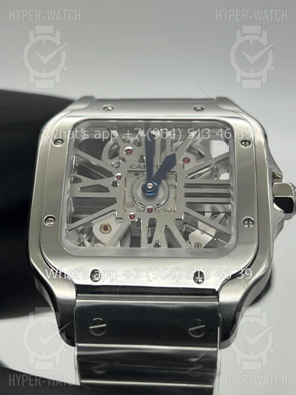 Фото 3 - Cartier Santos de Cartier Skeleton 40mm WHSA0015