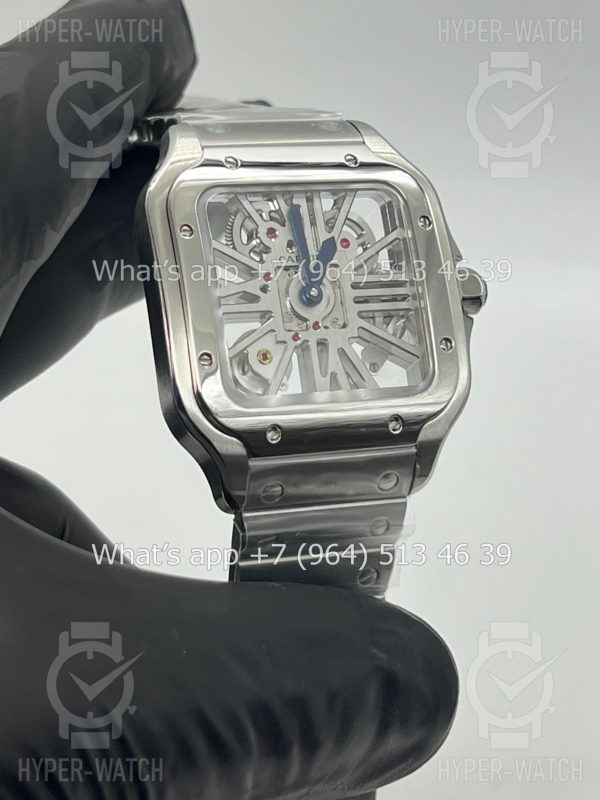 Фото 8 - Cartier Santos de Cartier Skeleton 40mm WHSA0015