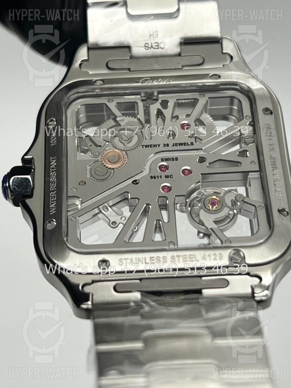 Фото 18 - Cartier Santos de Cartier Skeleton 40mm WHSA0015