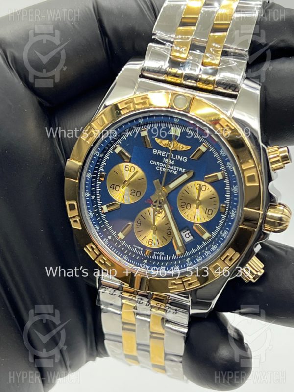 Фото 9 - Breitling Chronomat 44 AB0115 Blue