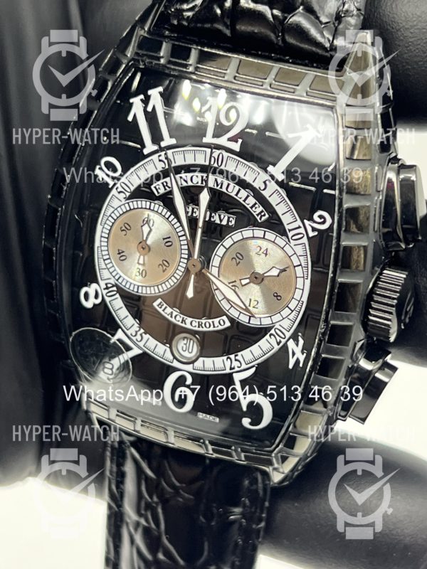 Фото 10 - Franck Muller Croco Chronograph Art 4334