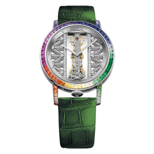 Фото 43 - Corum Golden Bridge Round 39mm Art 4388