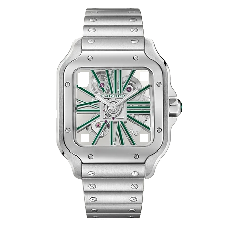 Товар Cartier Santos de Cartier Skeleton 40mm WHSA0028 Фото 1 - Cartier Santos de Cartier Skeleton 40mm WHSA0028